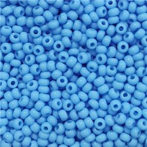 Blue Glass Seed Beads Rondelle A-Grade, approx 2mm, 3500pcs [GS2737]