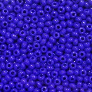 Royalblue Glass Seed Beads Rondelle A-Grade, approx 2mm, 3500pcs [GS2743]