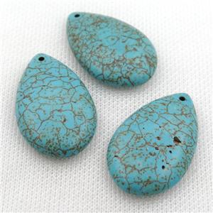 blue Magnesite Turquoise, approx 24-38mm [GT10402]