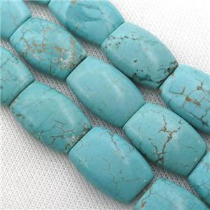 Magnesite Turquoise beads, oval, approx 18-26mm [GT10455]