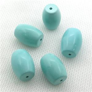 Sinkiang Turquoise barrel beads, green, approx 13-18mm [GT10647]