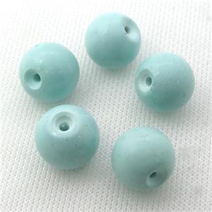 round Sinkiang Turquoise Beads, approx 16mm dia [GT10653]