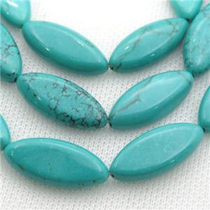 Sinkiang Turquoise oval beads, approx 12-28mm [GT10680]