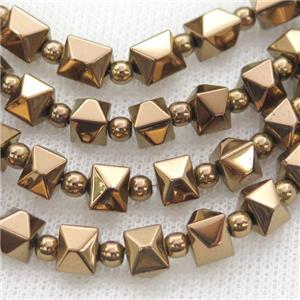 Hematite Beads Brown, approx 8mm [HB1140]