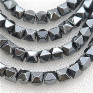 Black Hematite Beads, approx 8mm [HB1141]
