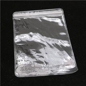 clear Plastic ZipLock PVC Bags, approx 7.5x11mm [JBAGPS010-7.5X11CM]