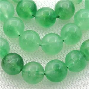 Dichromatic Spong Jade Beads, round, approx 14mm dia [JD10085-14MM]