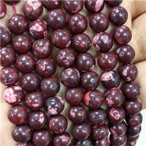 Jade Beads Dye Smooth Round, approx 12mm dia [JD10304-12MM]