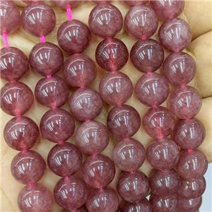 Sponge Jade Beads Dye Smooth Round, approx 14mm dia [JD10332-14MM]
