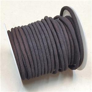 Nylon Cord Deepgray, approx 4mm, 25 meters per rolls [JP00019]