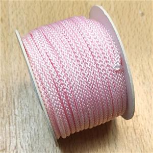 Nylon Thread Cord Lt.Pink, approx 3mm, 16 meters per rolls [JP00030]