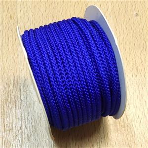 Nylon Cord Royalblue, approx 3mm, 16 meters per rolls [JP00033]