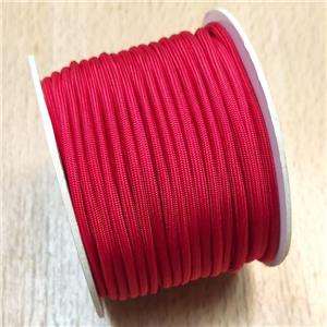 Red Nylon Thread Cord, approx 3mm, 16meters per rolls [JP00053]