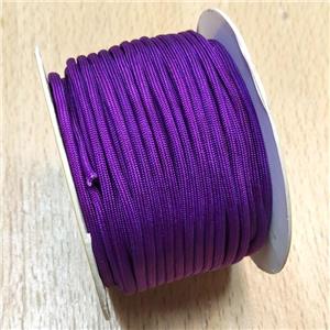 Purple Nylon Cord, approx 3mm, 16meters per rolls [JP00054]