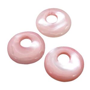 pink Shell GoGo pendant, approx 20mm [SHEPD47]