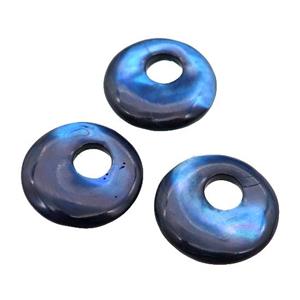 blue Shell GoGo pendant, approx 20mm [SHEPD49]