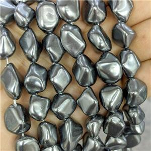 Pearlized Shell Beads Chips Freeform, approx 10-16mm [SHP10364]