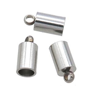 raw stainless steel cordend, approx 4-6mm [SSB0401]