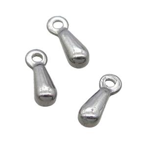 raw stainless steel pendant, approx 2.5-5mm [SSB0405]