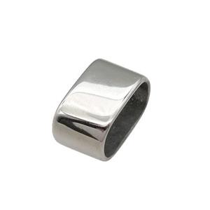 raw stainless steel spacer beads separator, approx 8-15mm [SSB0557]