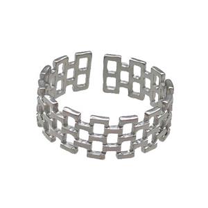 Stainless Steel Ring Raw, approx 7mm, 18mm dia [SSB1110]