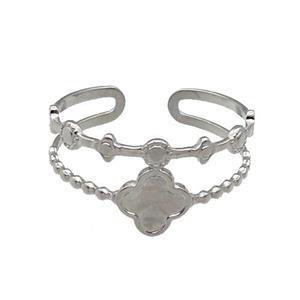 Raw Stainless Steel Ring, approx 10mm, 18mm dia [SSB1134]