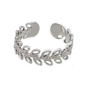 Raw Stainless Steel Ring, approx 6.5mm, 18mm dia [SSB1146]