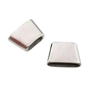 Raw Stainless Steel Beads, approx 12x14-18mm, 5x10mm, 5x16mm hole [SSB1302]