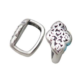 Stainless Steel Beads Antique Silver, approx 9.5-15.5mm, 6-12mm [SSB1834]
