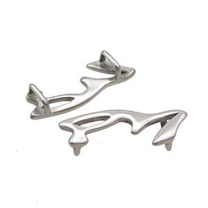 Raw Stainless Steel Beads, approx 12-30mm, 3-6mm hole [SSB1873]