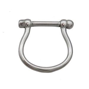Raw Stainless Steel Connector, approx 19-20mm [SSB1930]