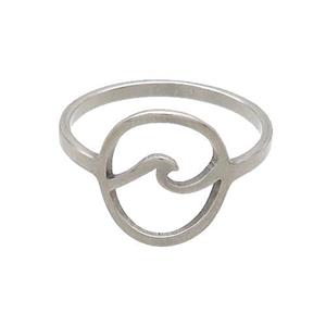 Raw Stainless Steel Rings, approx 12-13mm, 18mm dia [SSB2799]
