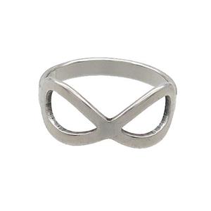 Raw Stainless Steel Rings Eyemask, approx 9-18mm, 18mm dia [SSB2829]