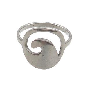 Raw Stainless Steel Rings, approx 13-14mm, 18mm dia [SSB2873]