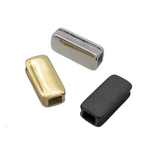 Stainless Steel Tube Beads Mixed, approx 6-12.5mm, 2-3mm hole [SSB3036]