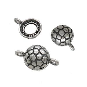 Stainless Steel Magnetic Clasp Antique Silver, approx 11-12mm [SSB3140]