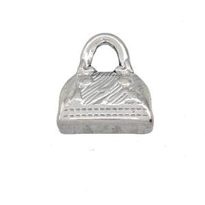Raw Stainless Steel Bags Charms Pendant, approx 14.5-16mm [SSB5330]