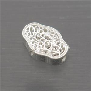 Sterling Silver Beads Hollow, approx 6.5-10mm [STS0409]