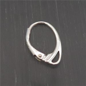 Sterling Silver Latchback Earring, approx 11-17mm [STS0445]