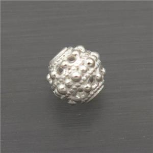 Sterling Silver Beads Round, approx 5mm [STS0461]