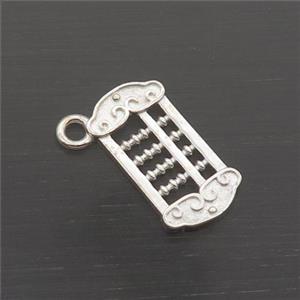 Sterling Silver Abacus Pendant, approx 7.5-14mm [STS0509]