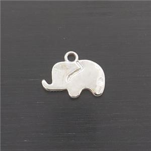 Sterling Silver Charms Pendant Elephant, approx 5-8.5mm [STS0510]