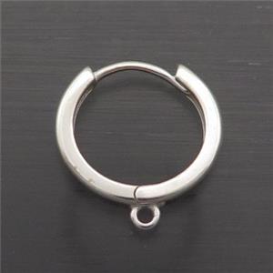 Sterling Silver Hoop Earring, approx 14mm [STS0520]