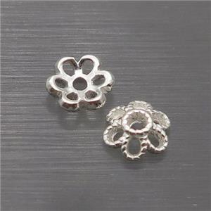 Sterling Silver Beadcaps, approx 5mm [STS0564]