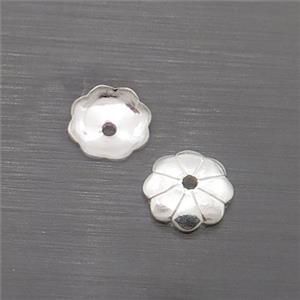 Sterling Silver Beadcaps, approx 5mm [STS0571]