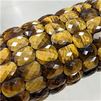 Natural Tiger Eye Stone Bracelet Stretchy, approx 10-14mm [BR11191]