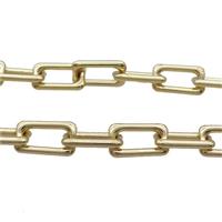 Copper Chain Gold Plated, approx 12-21mm [CH10778]
