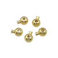 copper BeadStopper, unfade, gold plated, approx 3mm [FD11583]