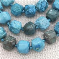 blue Ocean Jasper Beads, freeform, approx 11-13mm [GA2158]