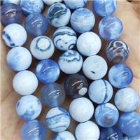 blue Fire Agate Beads, round, approx 8mm dia [GA2263-8MM]